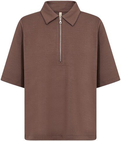 SC-BANU 290 Bluse M&oslash;rk brun