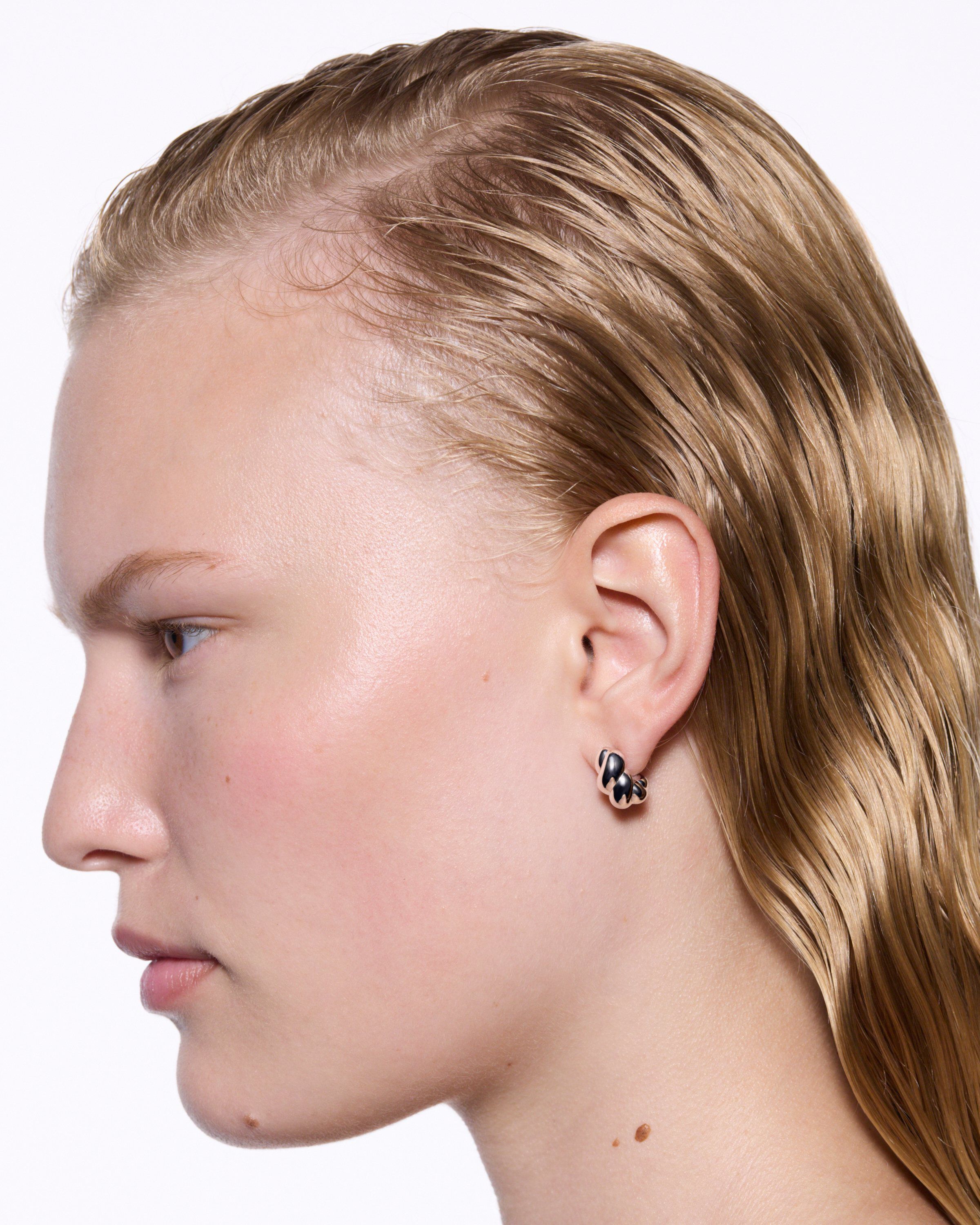 Robe Earring Small Silver