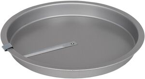 Silvertop form rund med kniv 23 cm