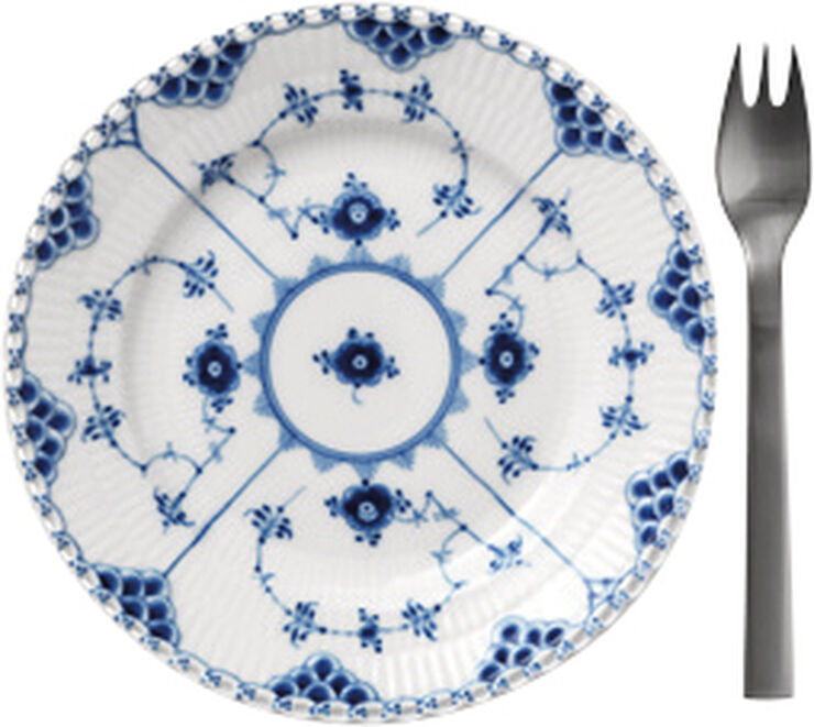 MUSSEL HELBLONDE TALLERKEN17CM