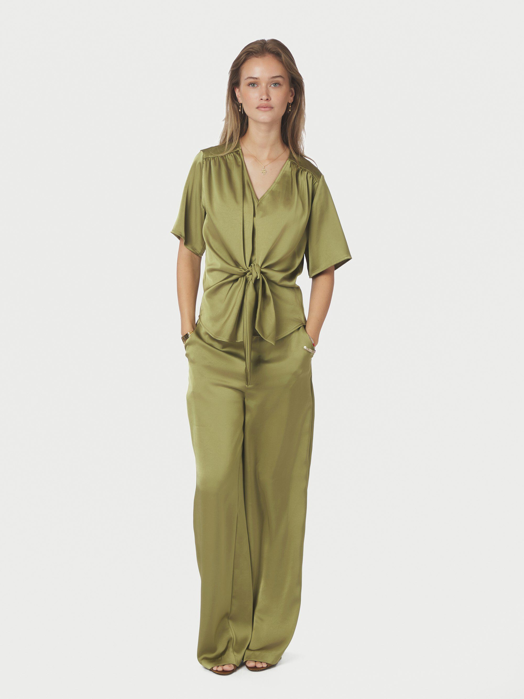 Casadia Heavy Sateen Blouse