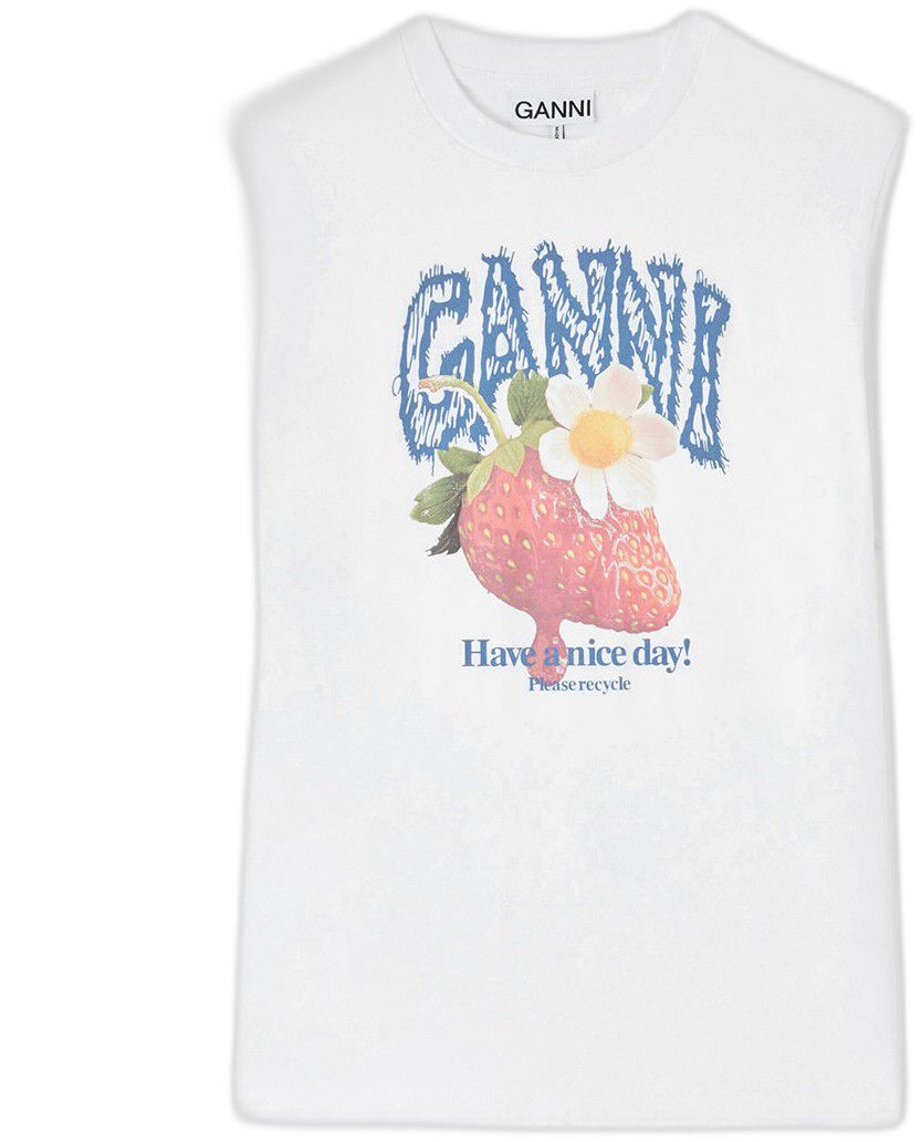 Basic Cotton Jersey Strawberry