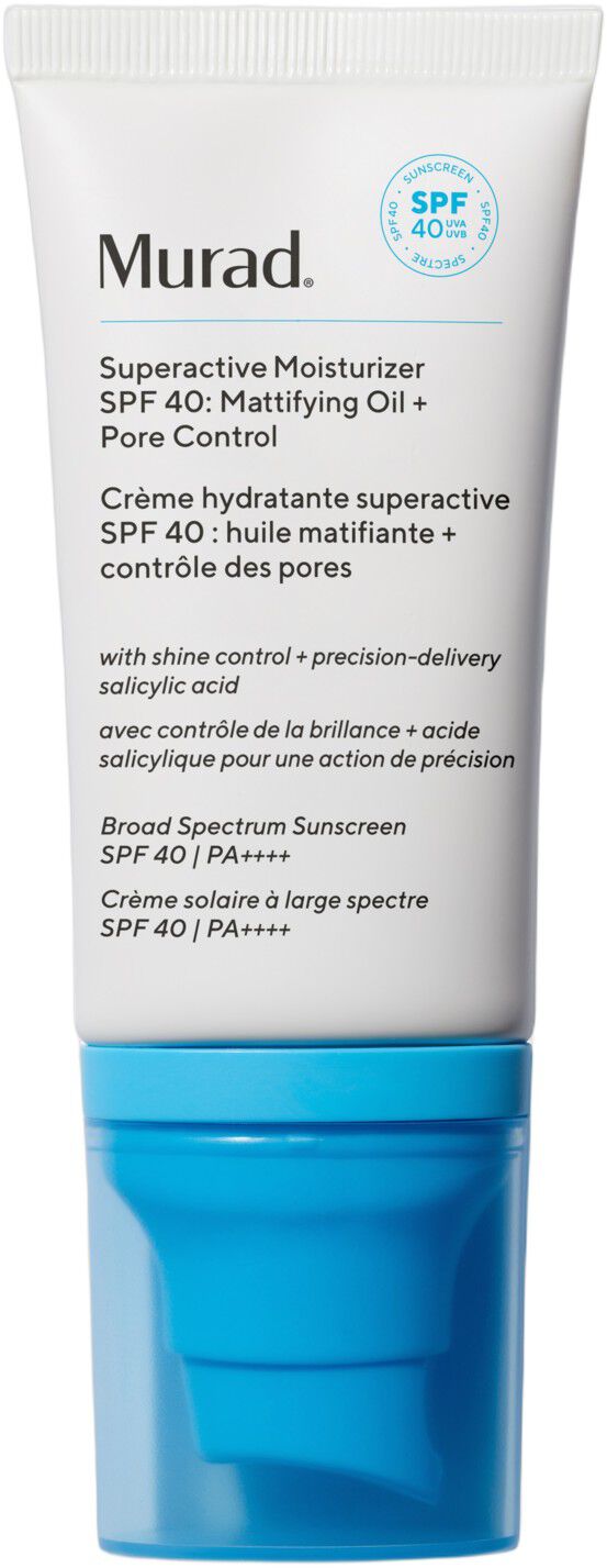 SUPERACTIVE SPF 40 MOISTURIZER: MATTIFYING OIL + PORE CONTROL50 ML
