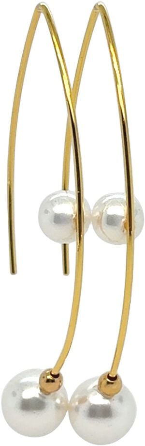 Vida Pearl Earring - Gold