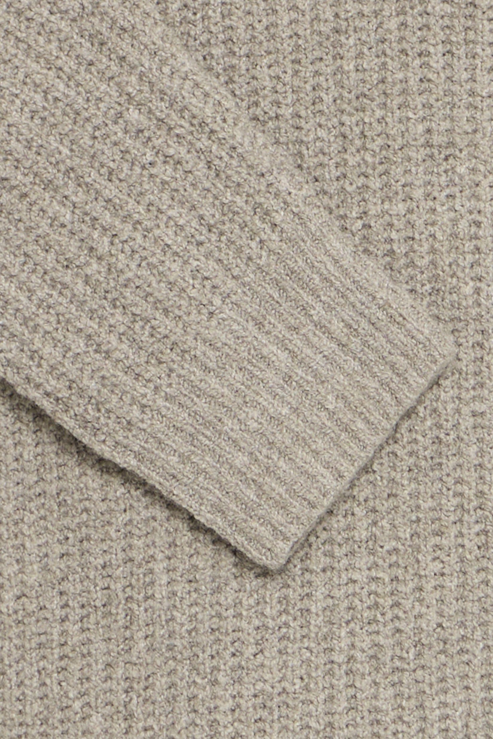 CFGAHN 1X1 RIB POLO KNIT