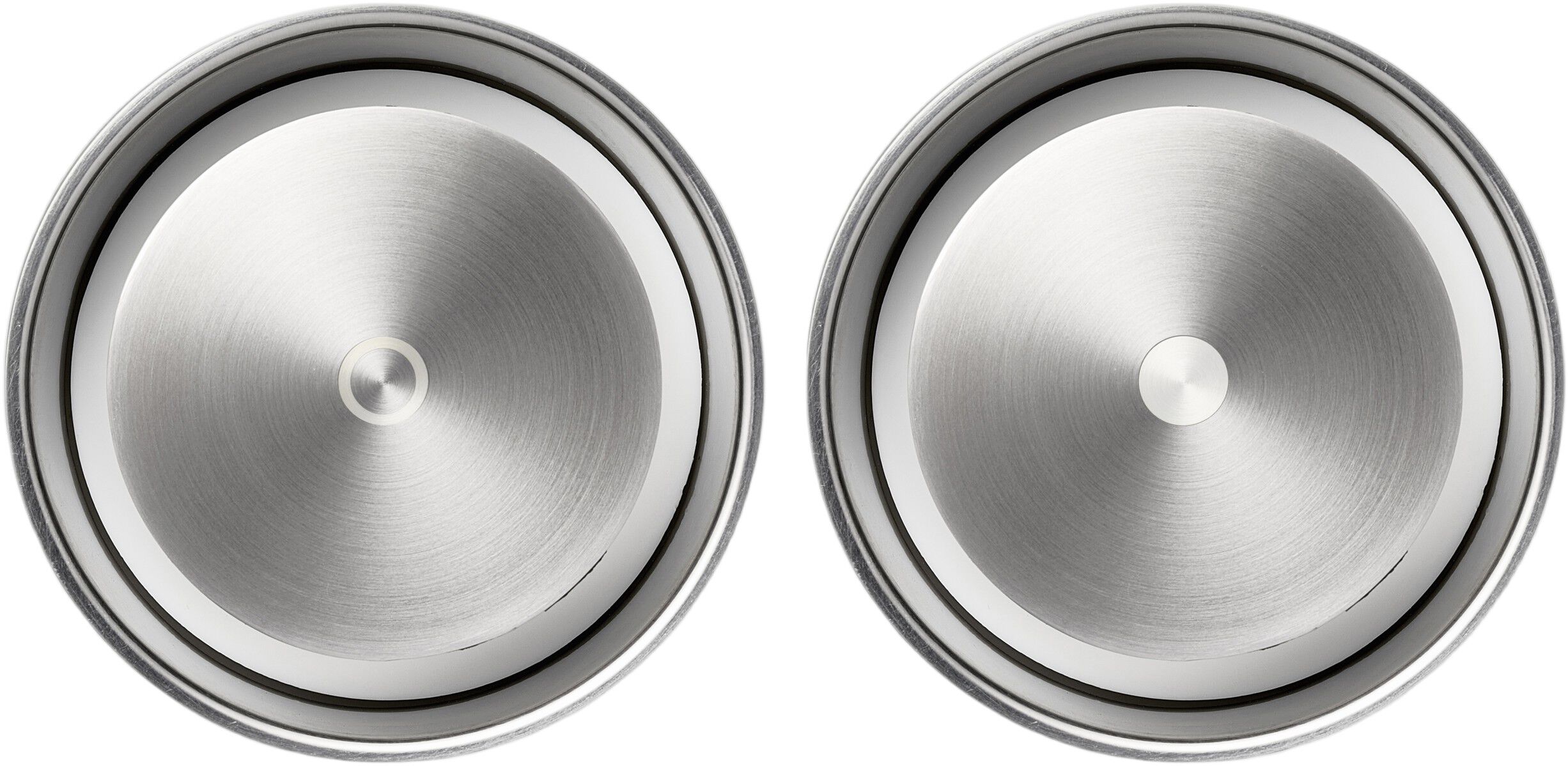 Salt- og peberkv&aelig;rns&aelig;t Dorotea 14 cm Mat st&aring;l