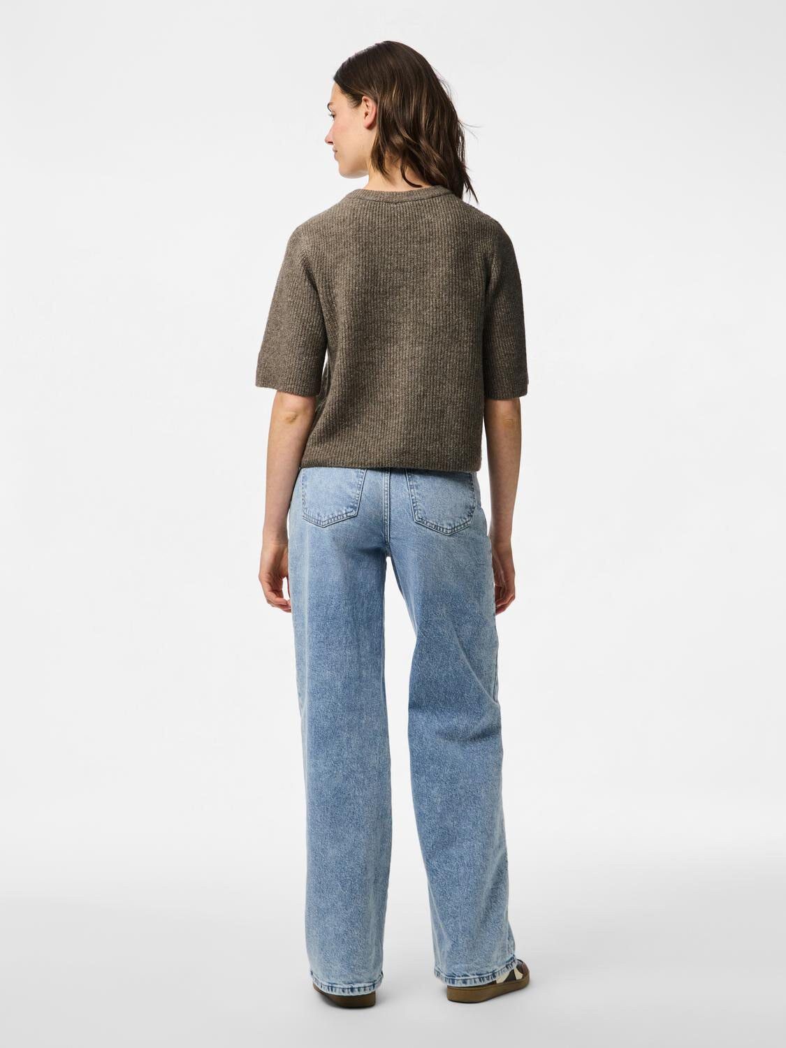 PCSILLY SS O-NECK KNIT CARDIGAN NOO