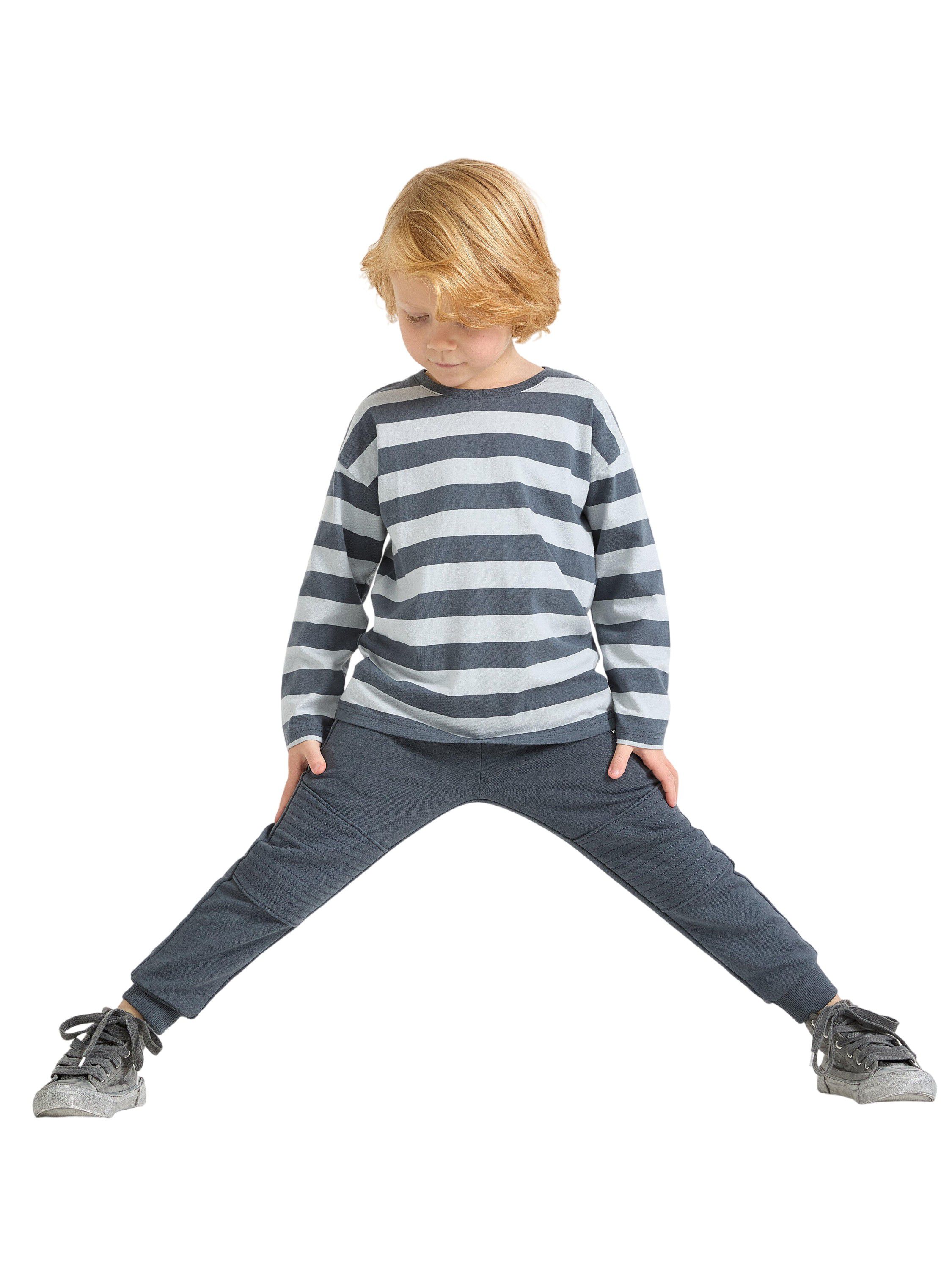 Bekv&auml;ma mjukisbyxor i bomull med f