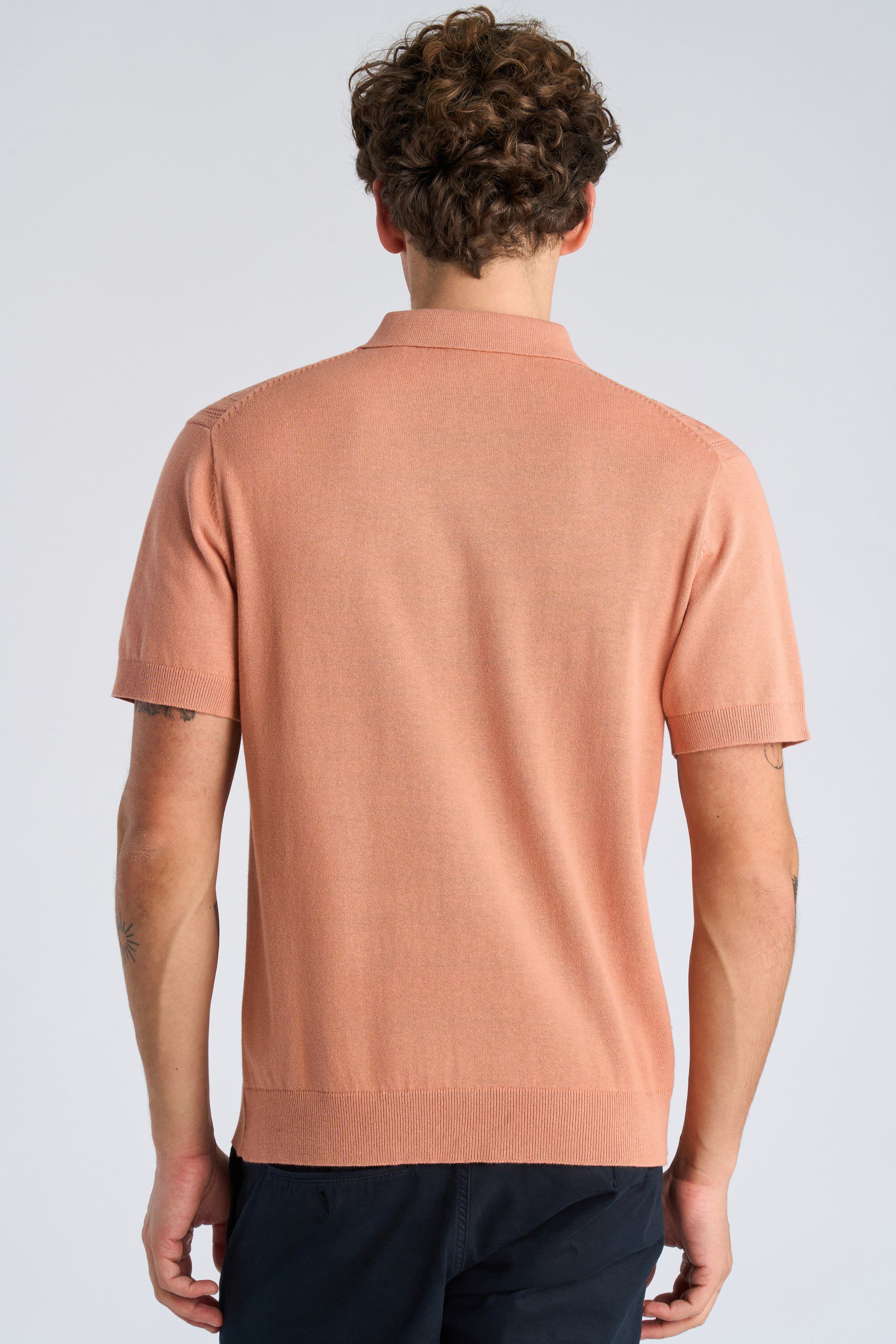 Knitted S/S cable cardigan