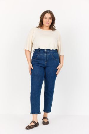 Curvy WA-JENIFER 5 Jeans Mørk blå