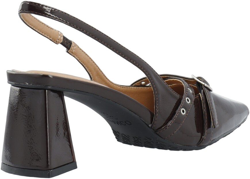 BIAMARALYN Buckle Slingback Faux Leather