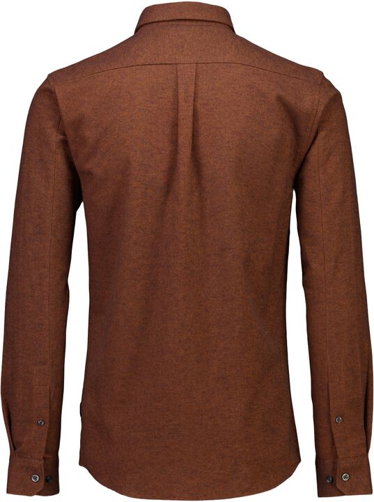 Brushed twill shirt L/S