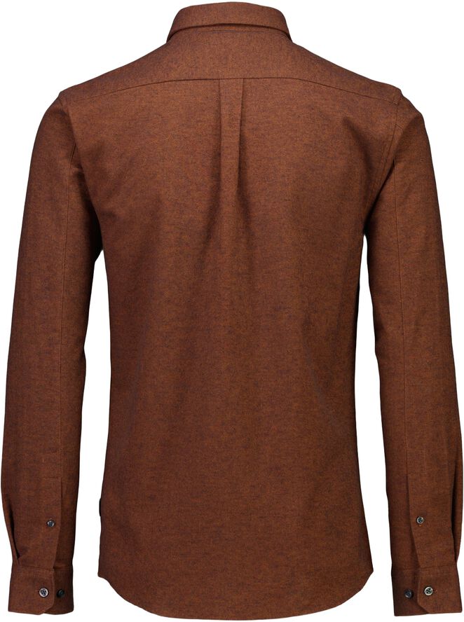 Brushed twill shirt L/S