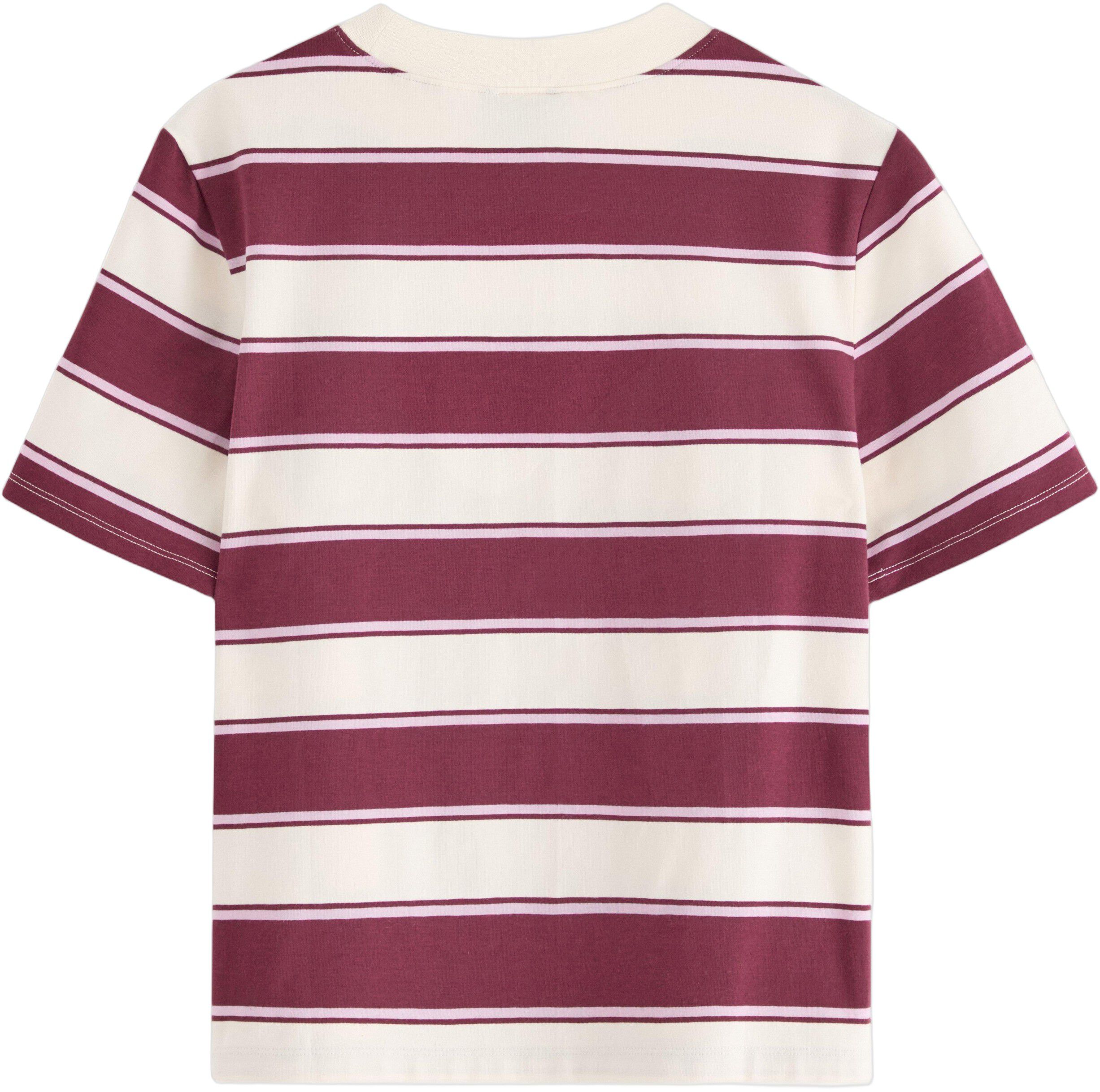 Striped t-shirt in soft cotton with