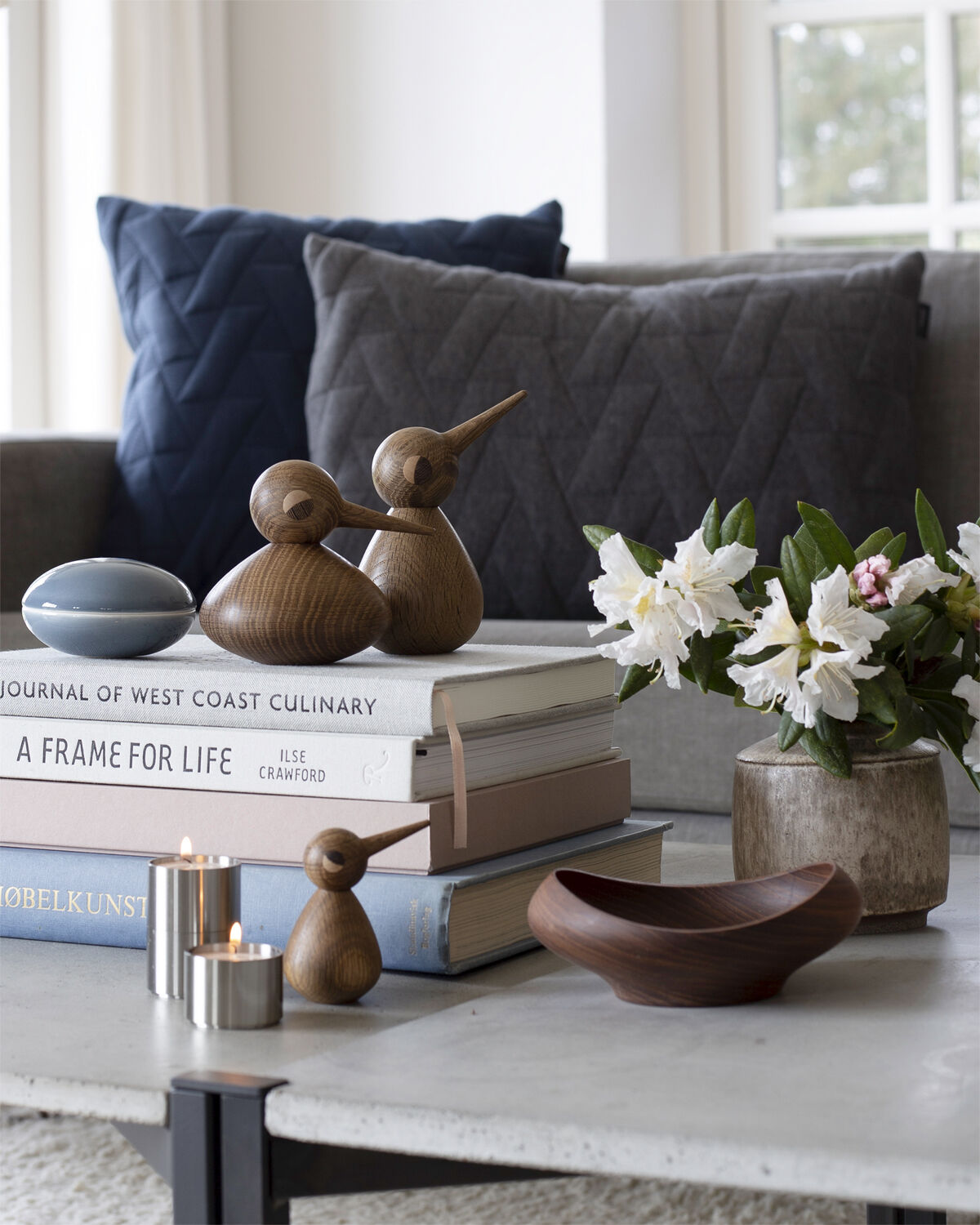 Bird buttet egetr&aelig; r&oslash;get