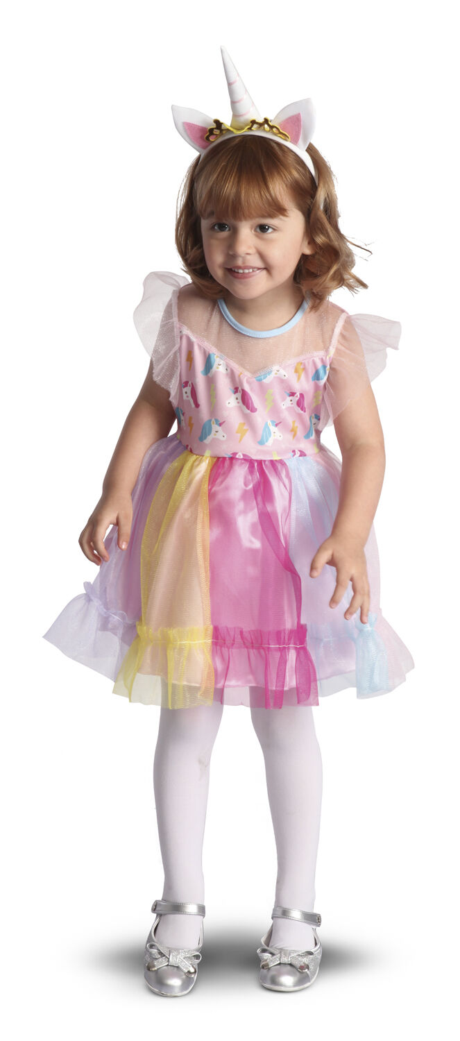 Mini enhj&oslash;rning Kjole og h&aring;rb&oslash;jle str. 104