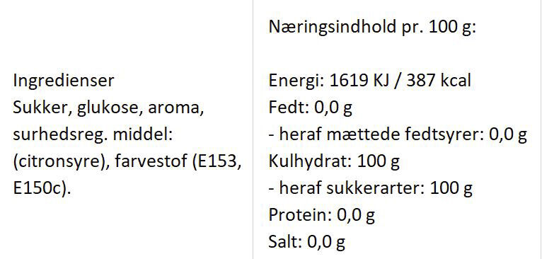 Kvinde (Konfirmandinde / Brud) bolcher med smag af hyldeblomst