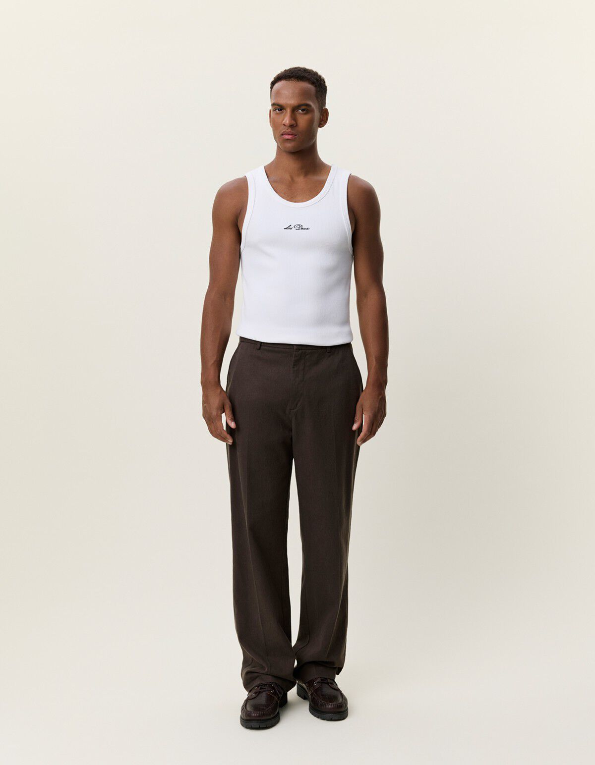 Soft Twill Tailored Pants