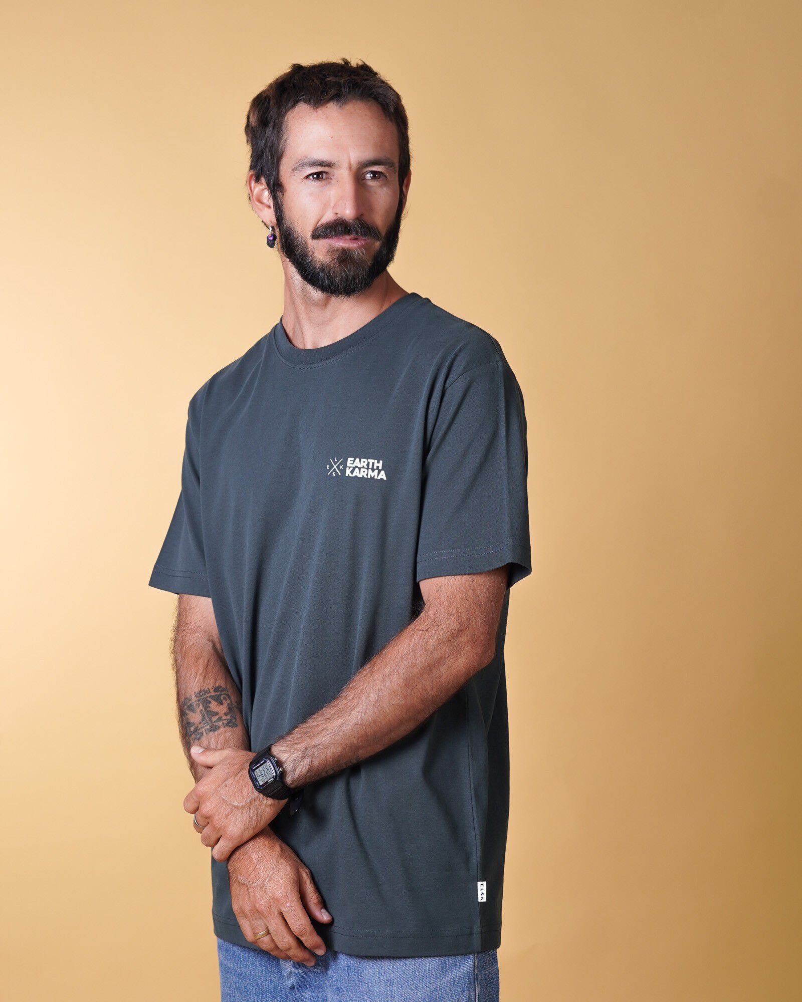 EARTH KARMA BRUSHED T-SHIRT