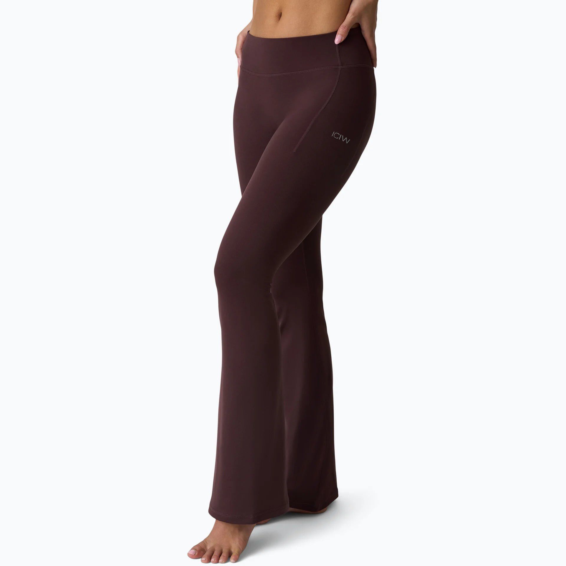 Luxe Mid Rise Flare Tr&aelig;nings Tights
