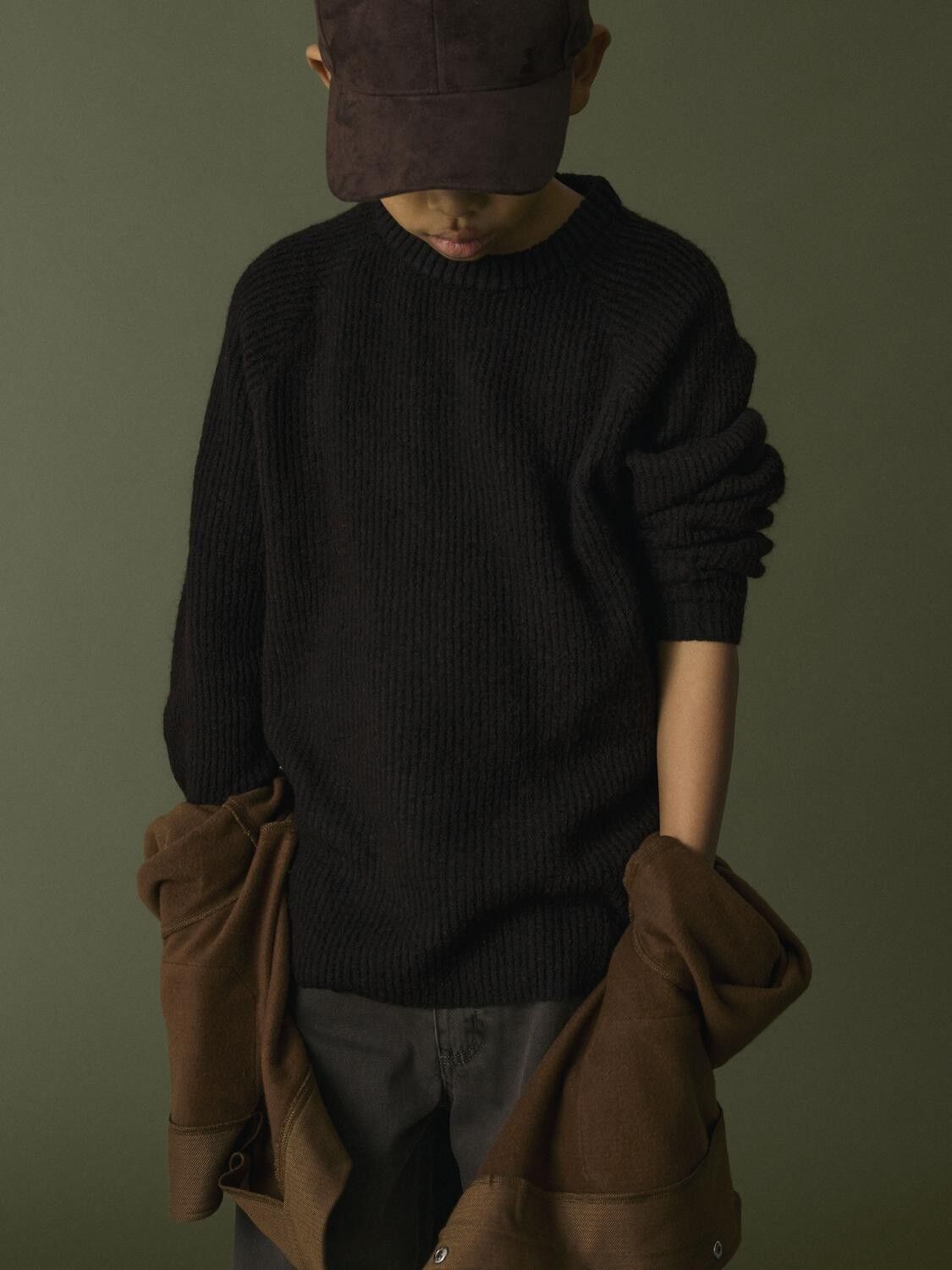 Nkmrosla Ls Loose Knit