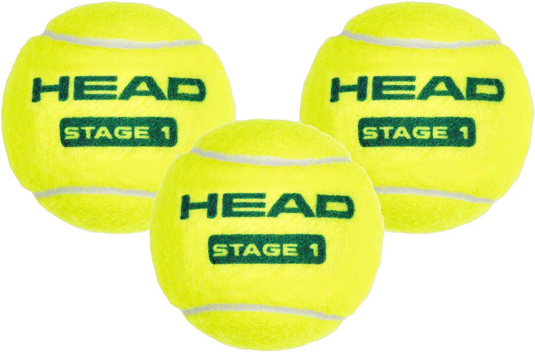 Stage 1 Tennisbold 3 stk.