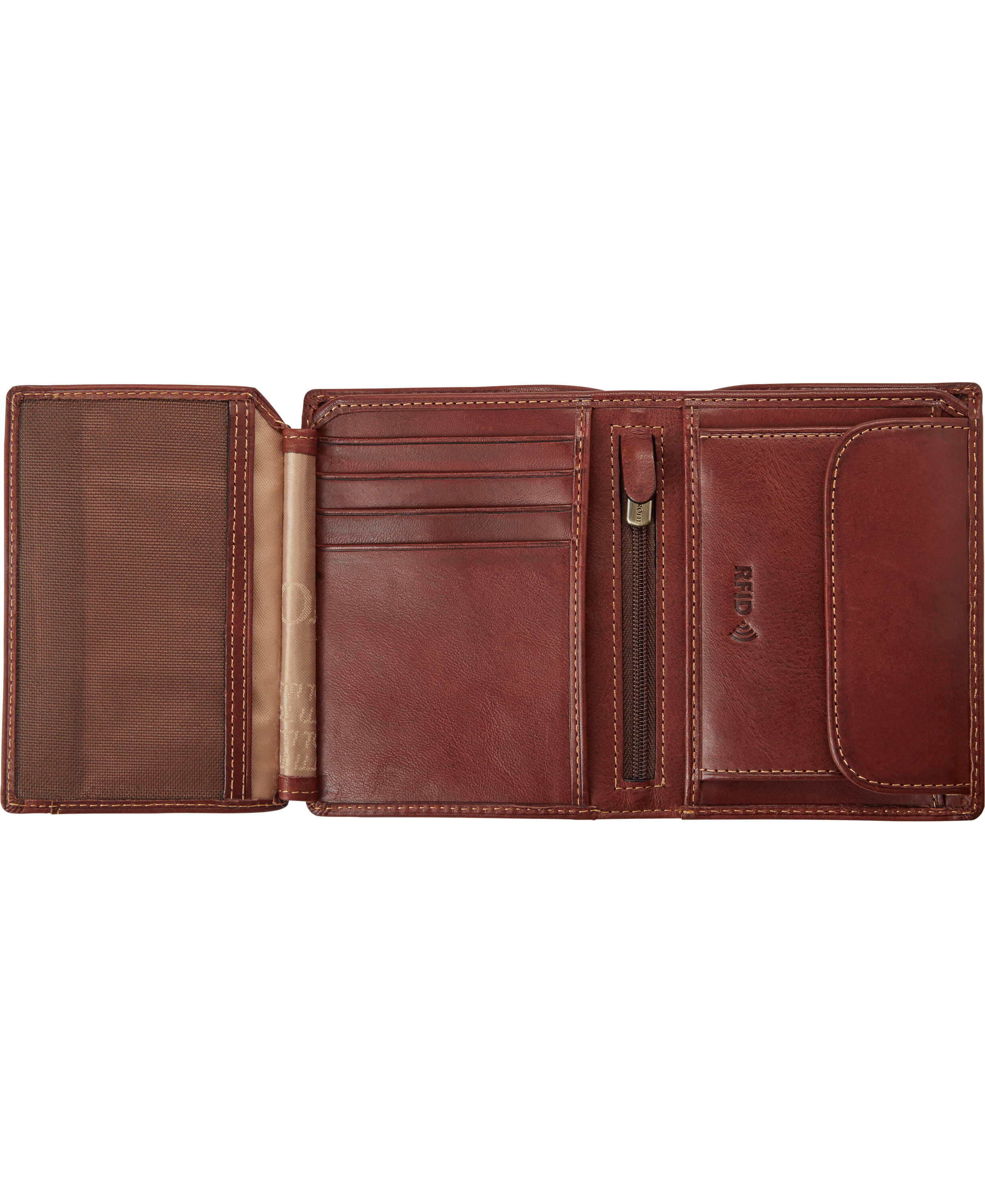Vertical wallet W/Gusset