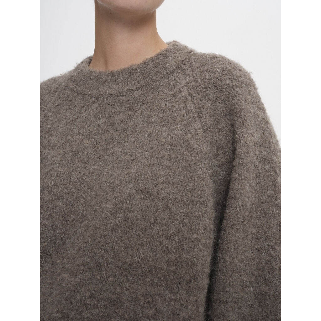 2ND Garnet - Curly Knit