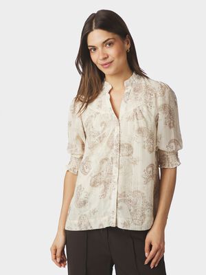 Diana Faded Paisley Blouse