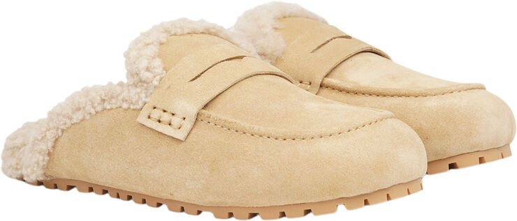 REES - CURLY SHEARLING LOAFER