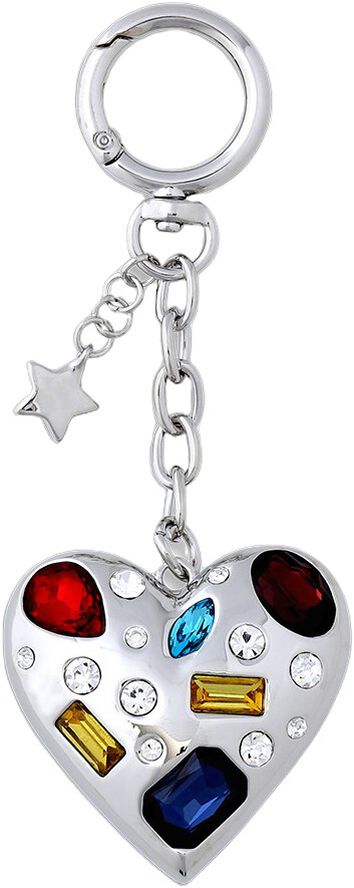 Gem Heart Bag Charm