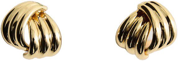 Intertwined knot earrings