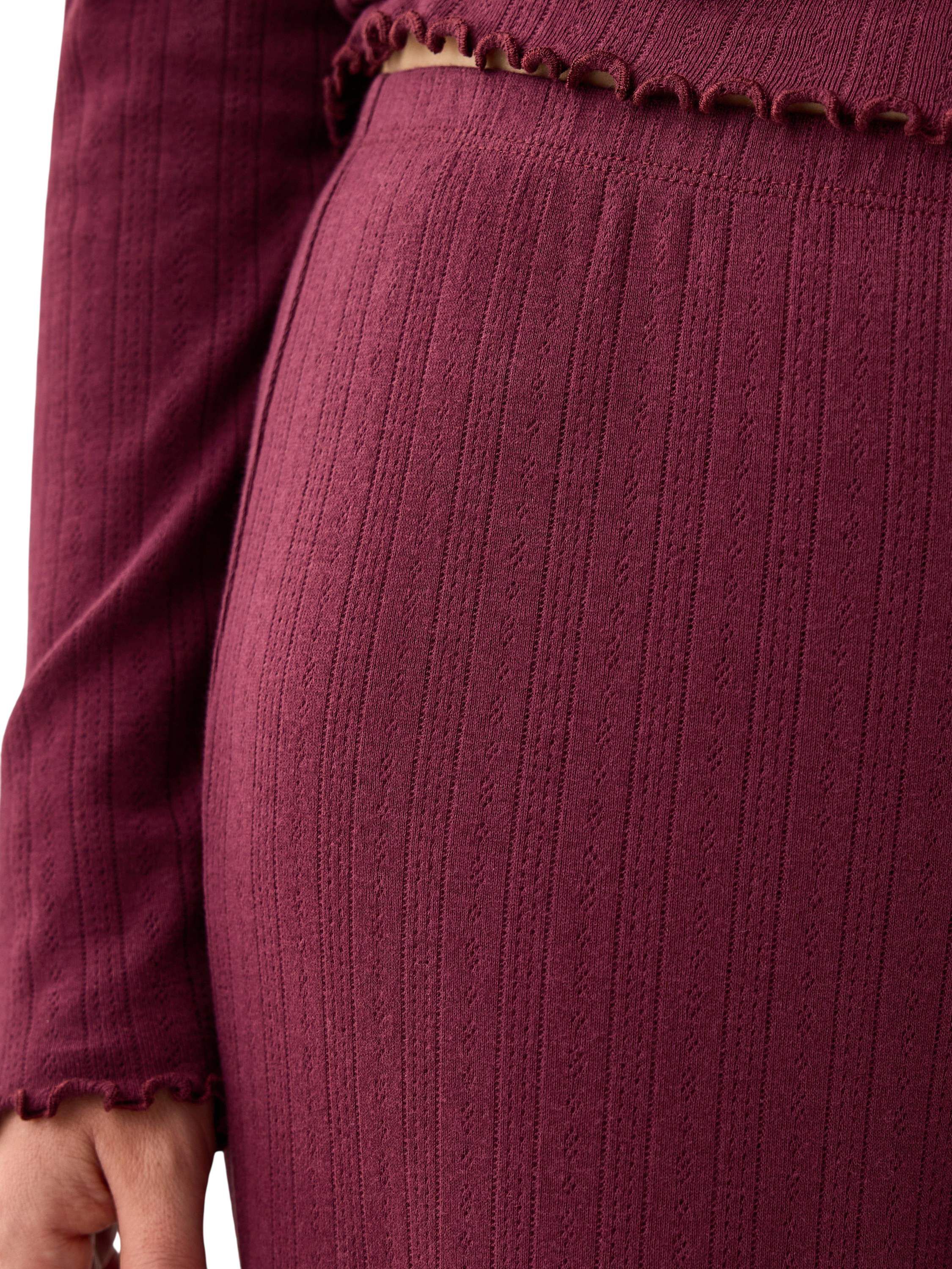 Trousers pointelle