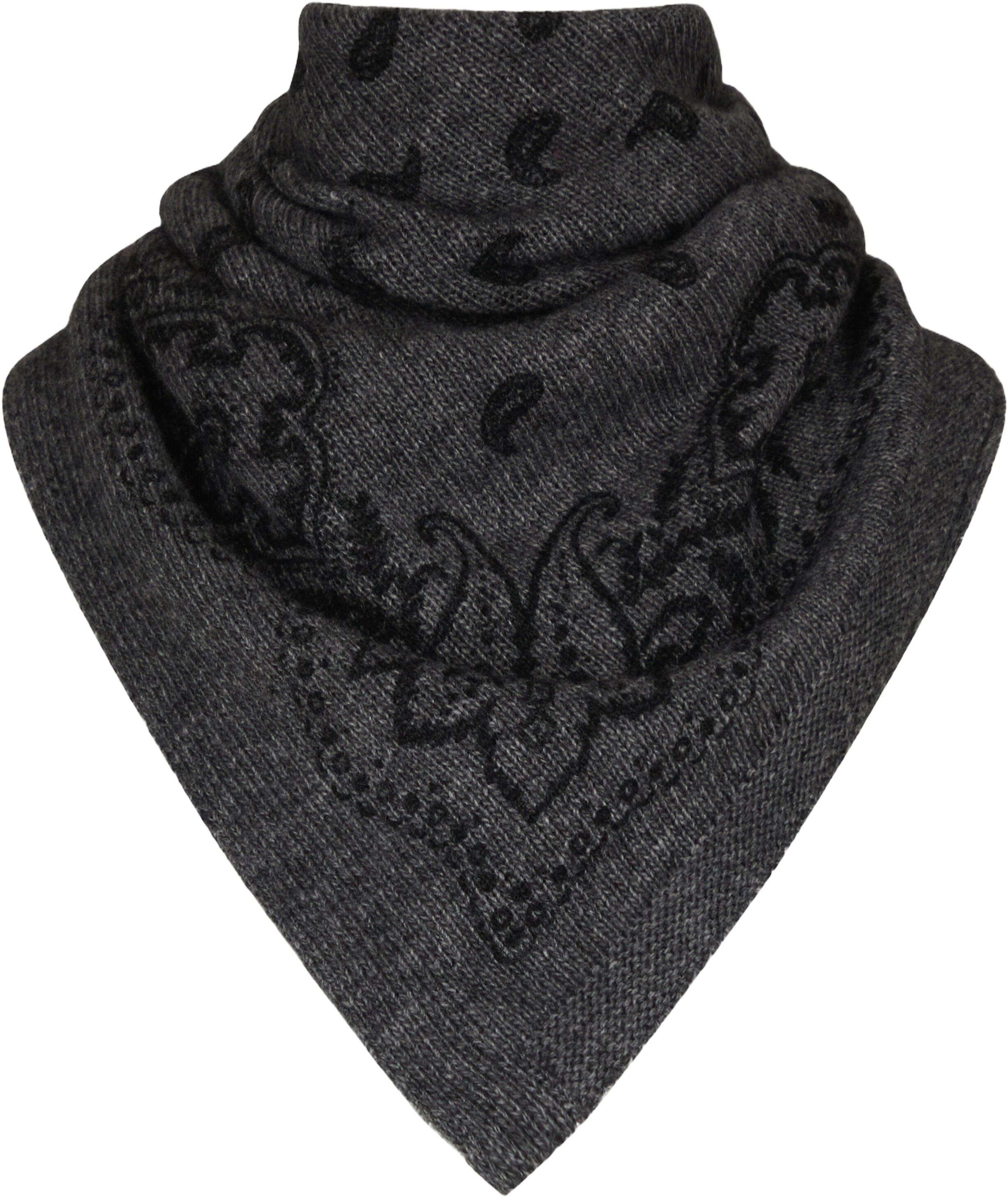 Adelina Paisley Knit Scarf