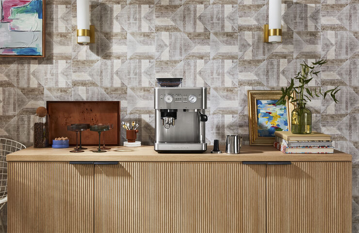 KITCHENAID halvautomatisk espressomaskine-5KES6551ESX