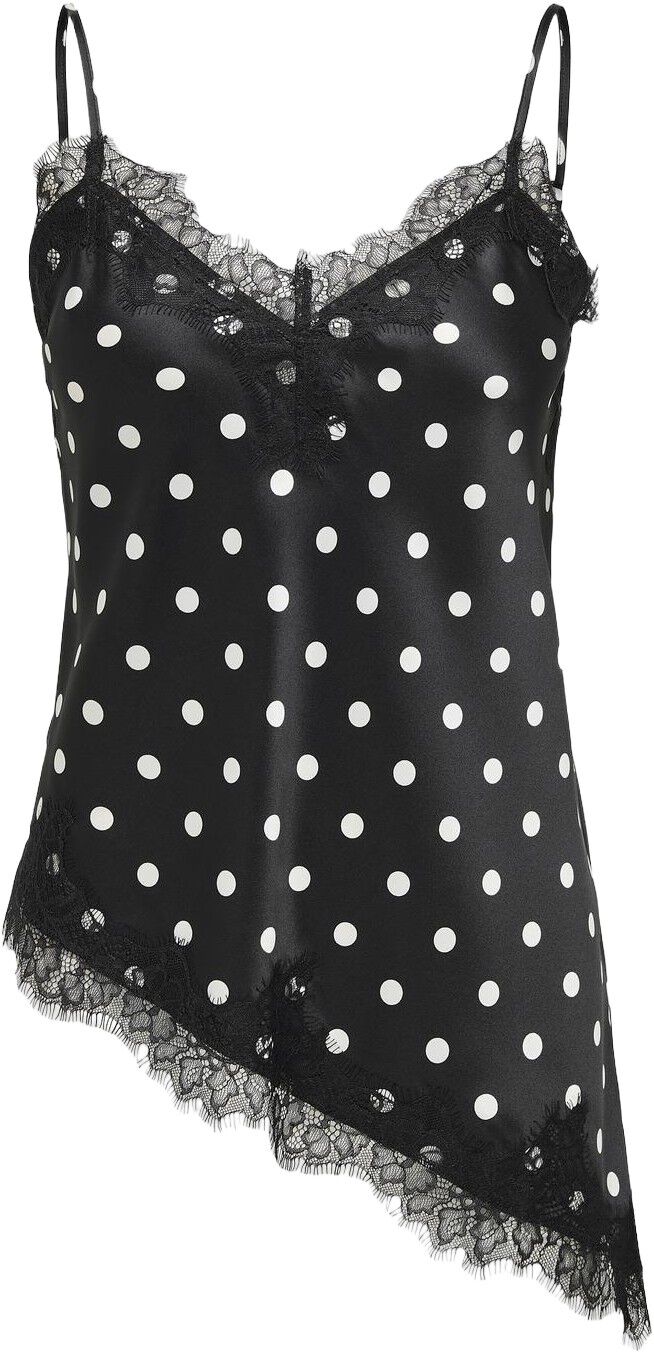 ONLBELLA STRAP SATIN LACE TOP WVN E