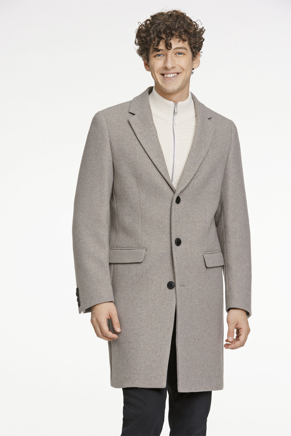 Lindbergh wool coat discount