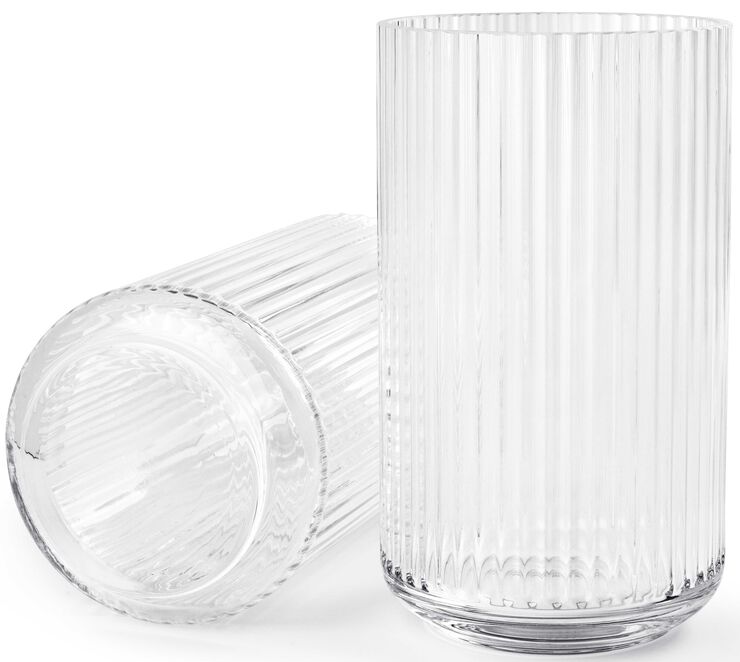 Lyngbyvasen glas klar