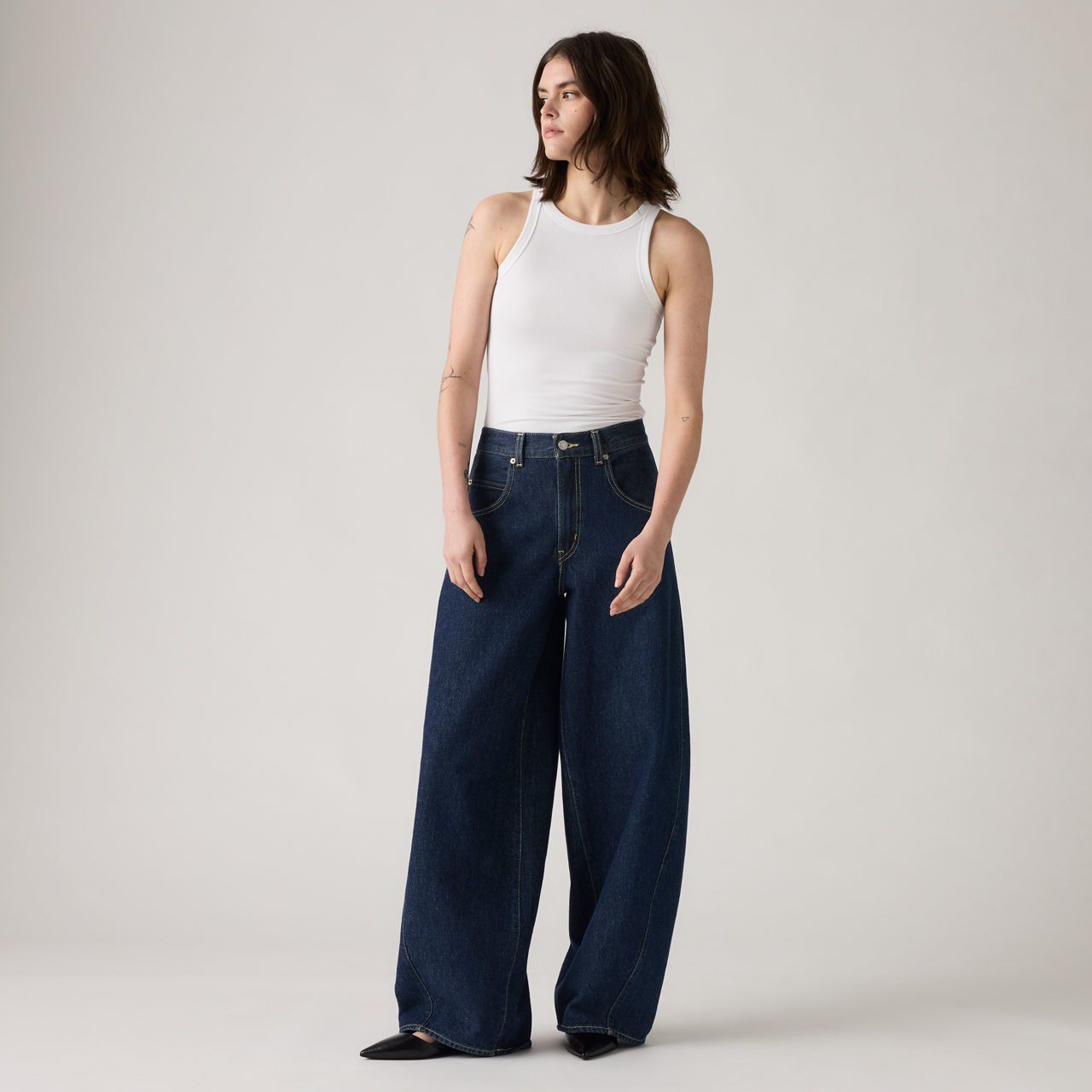 Super Baggy Barrel Jeans
