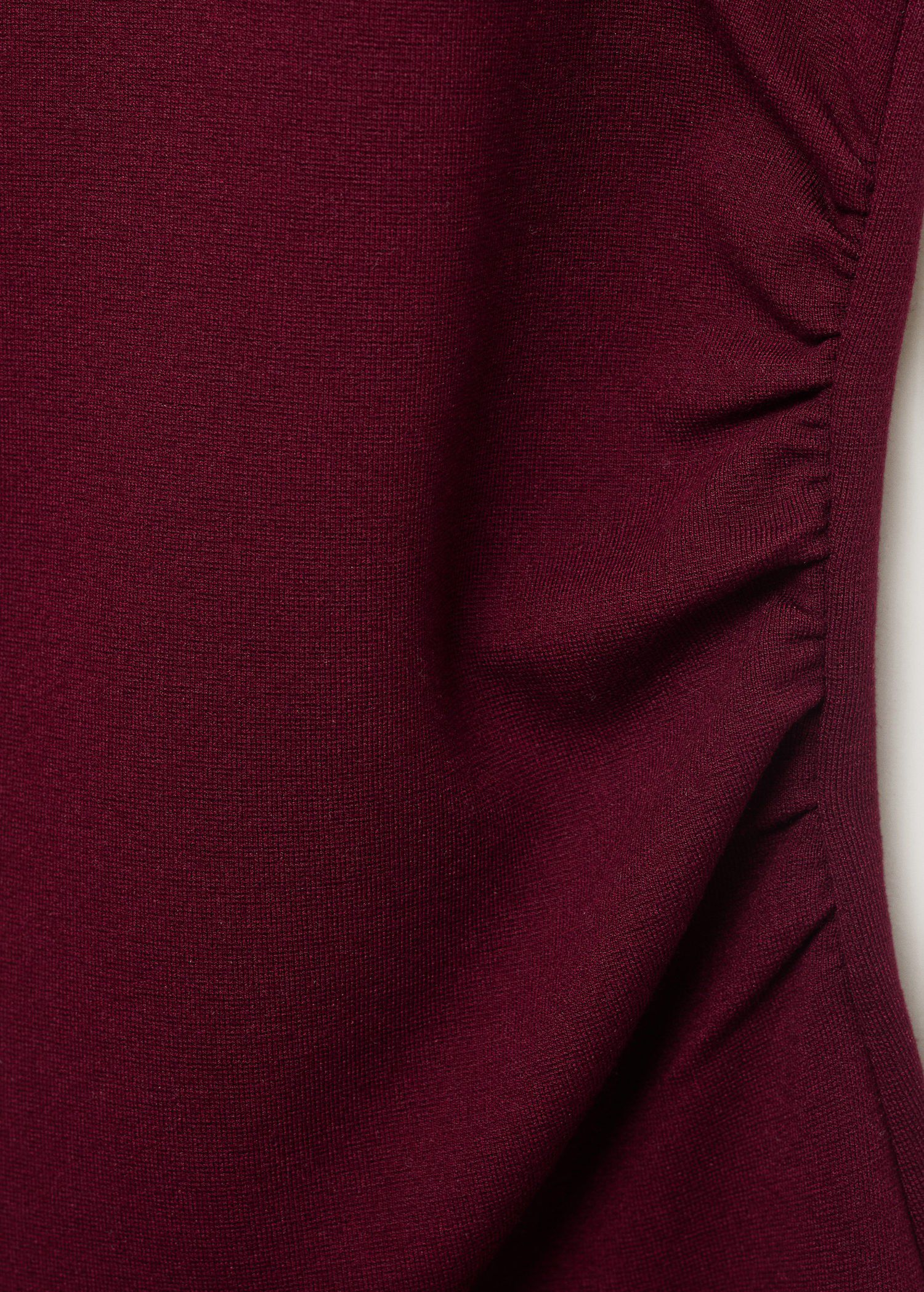 Asymmetrical draped top