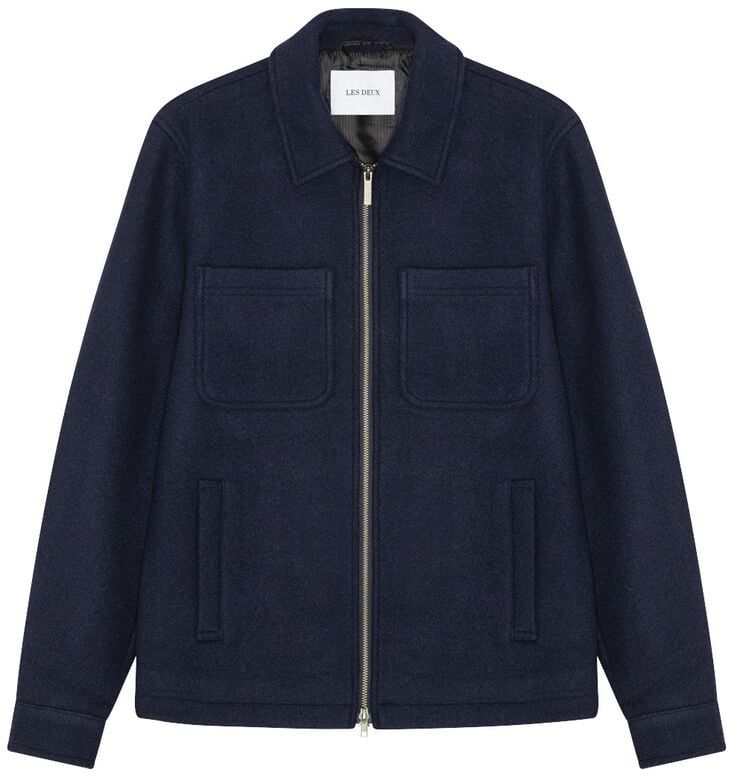 Marseille Solid Wool Jacket