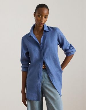 Relaxed Fit Linen Shirt