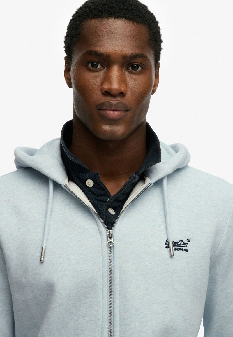 Essential Logo Zip Hoodie Hb