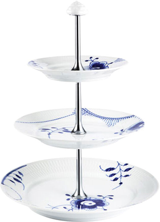 Blå Mega etagere 3 lag