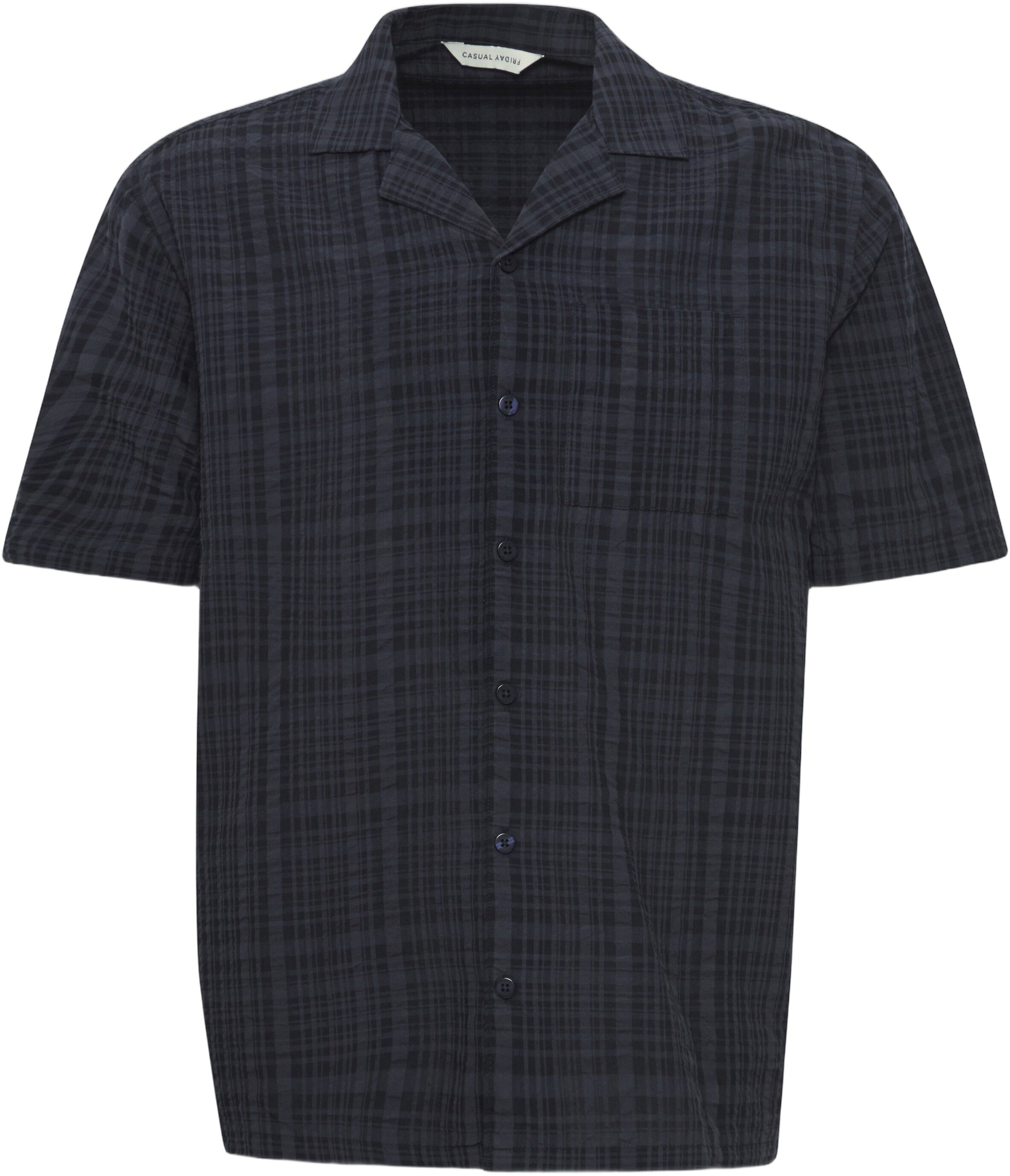 CFRIDER SS RC checked relaxed shirt