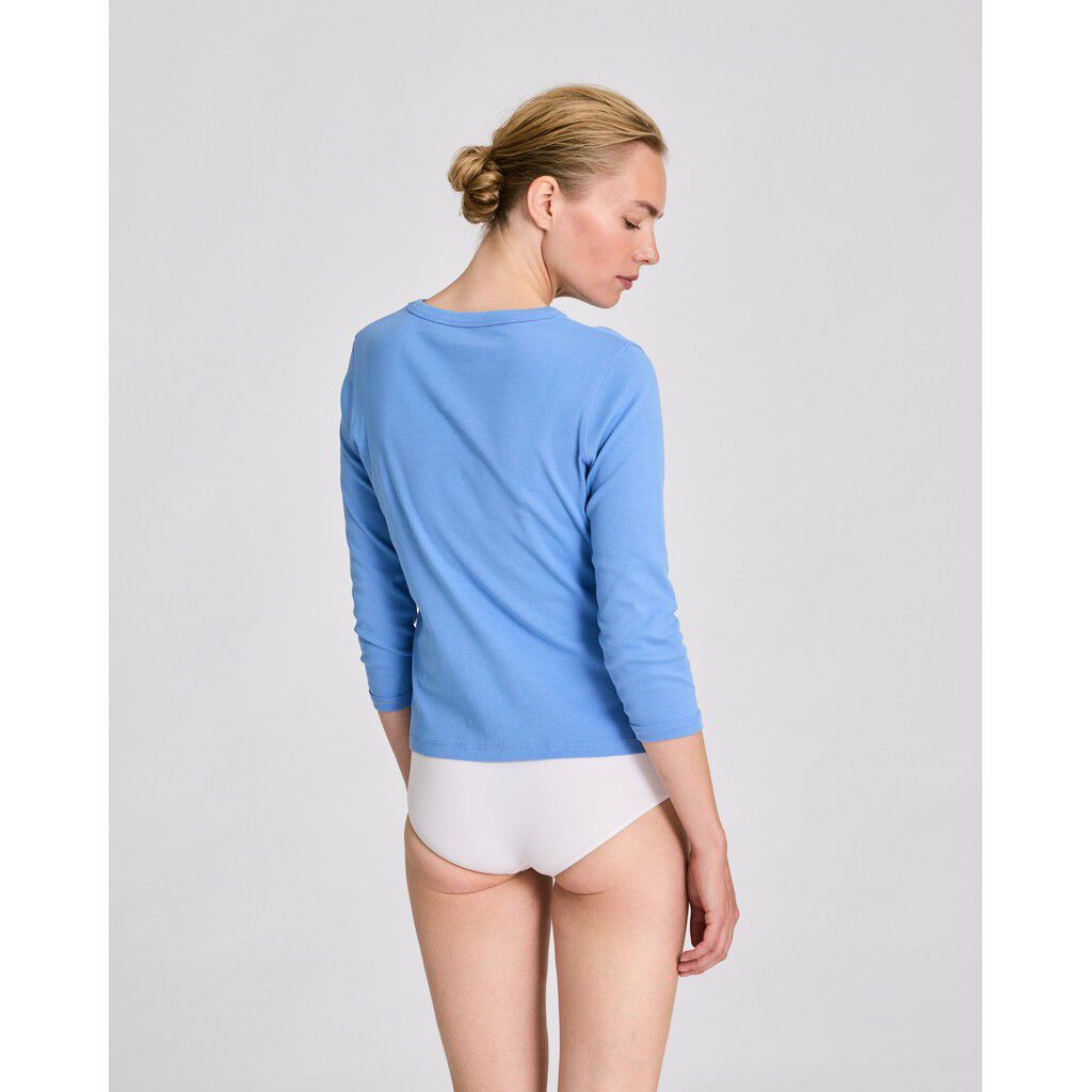 Sascha 3/4 Sleeve Cotton Top