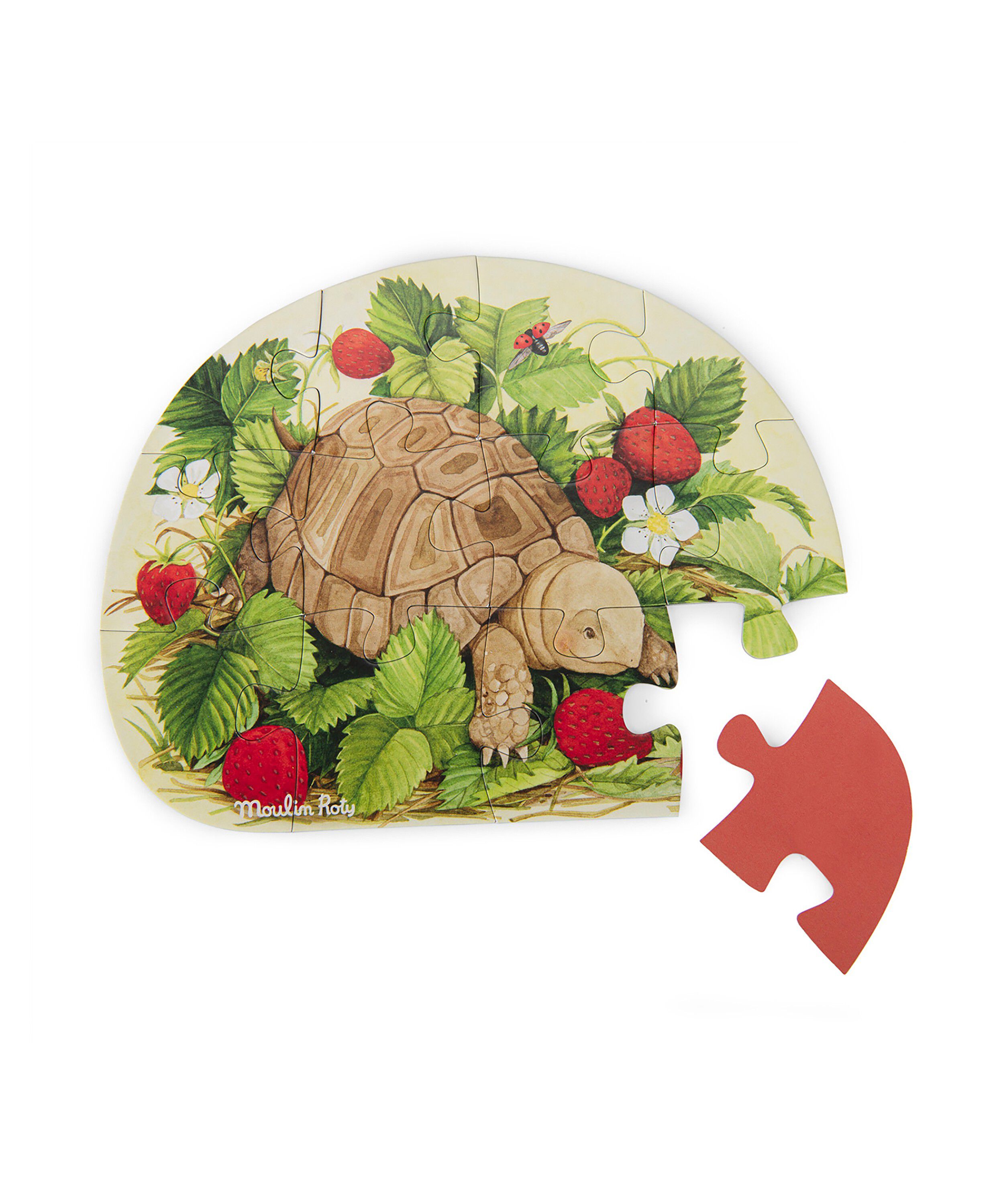 Moulin Roty - Puslespil 4x12 brk - Le jardinier