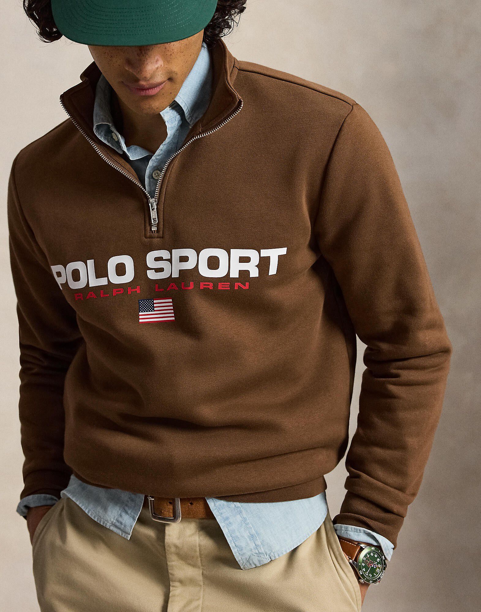 Polo Sport Fleece Quarter-Zip Sweatshirt