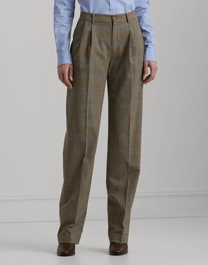 Y/D STR WOOL TROP-PANTS