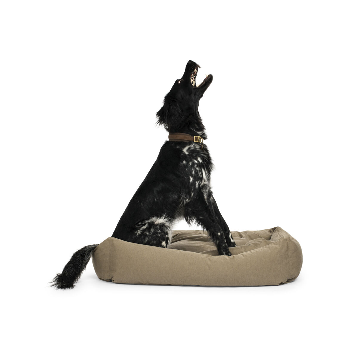 Fossflakes Hundeseng Khaki